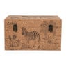 Opbergkist Africa - hout - 45x26x25 cm