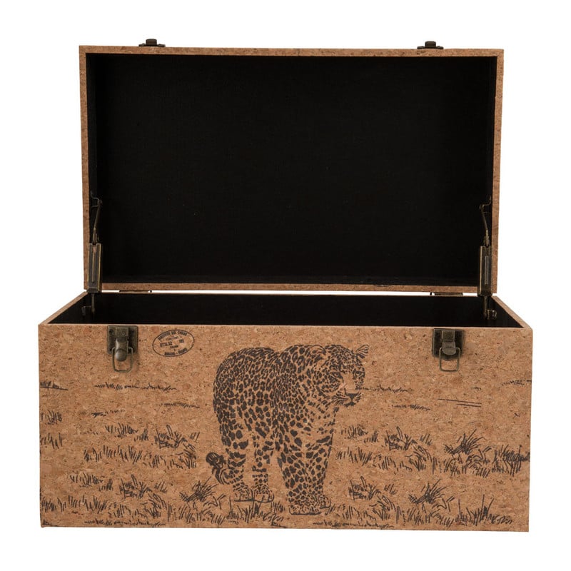 Opbergkist Africa - 55 x 32 x 30 cm  - hout