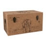 Opbergkist Africa - 65 x 38 x 35 cm  - hout