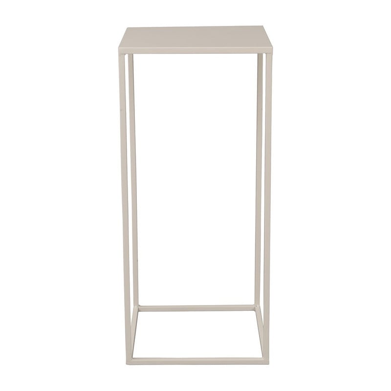 Bijzettafeltje hoog - 29.6x29.6x70cm - zwart