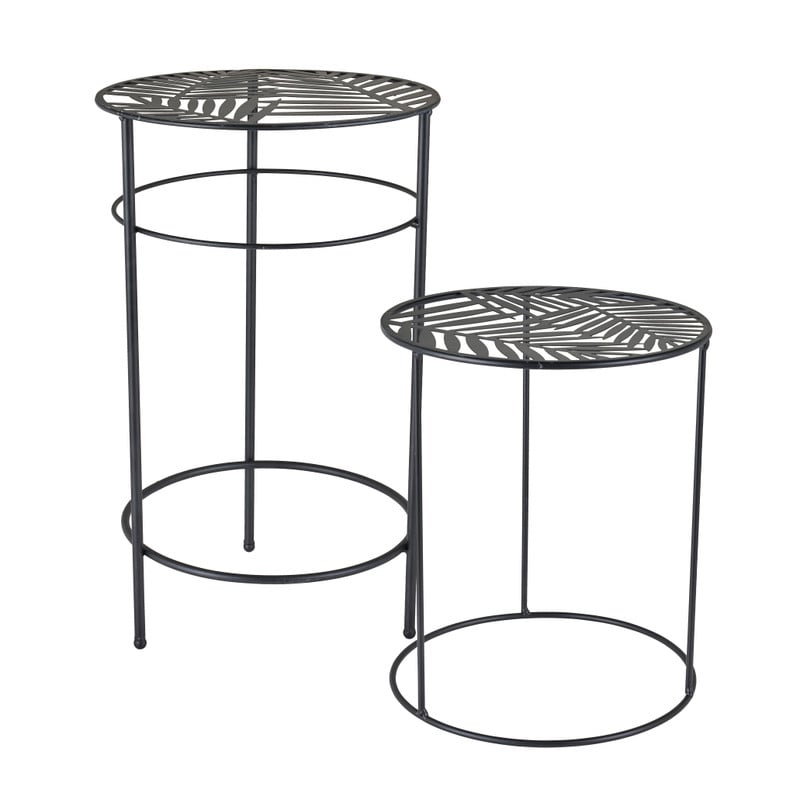 Plantentafel bladdecor - set van 2 