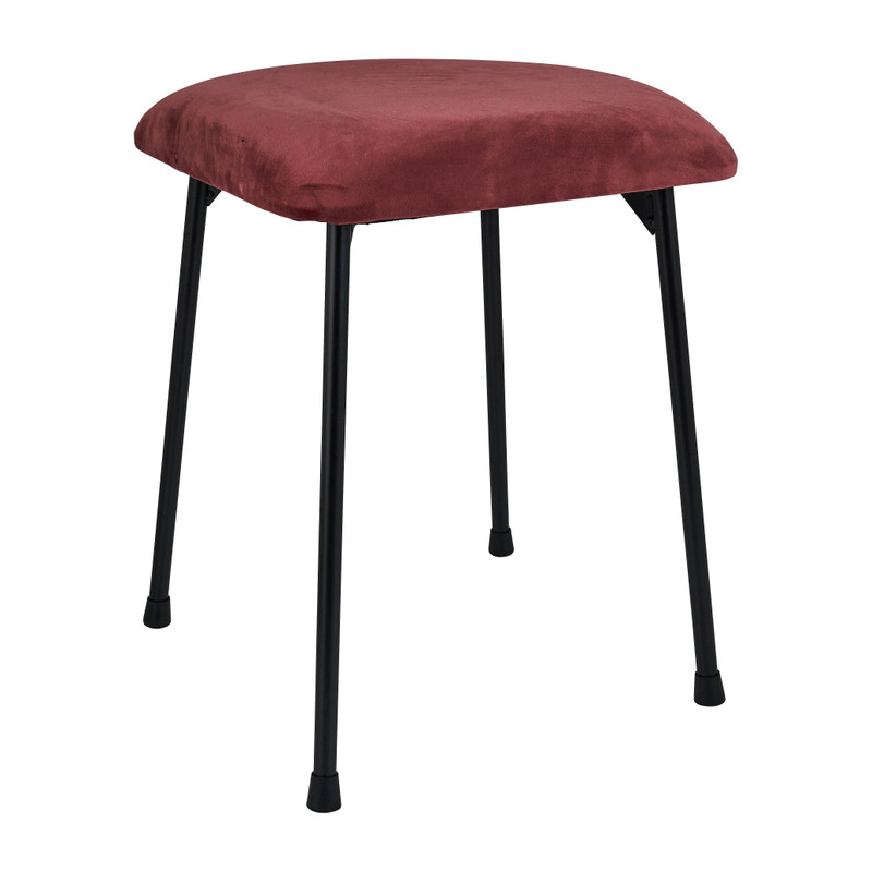 Krukje velvet kussen - roze - 35x35x45 cm