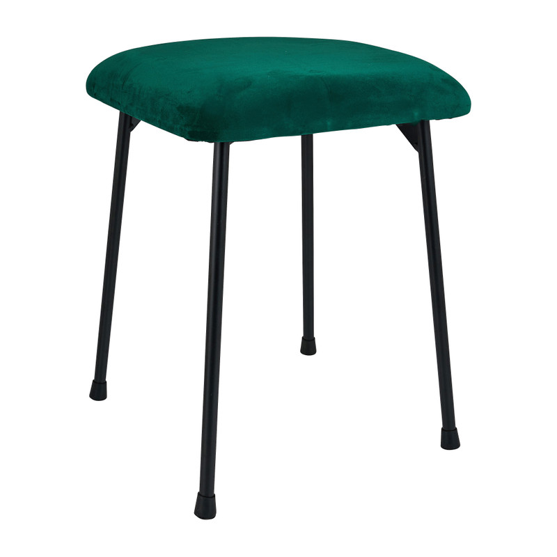 Krukje velvet kussen - groen  - 35x35x45 cm