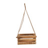 Houten krat hanger - 30x16x15 cm