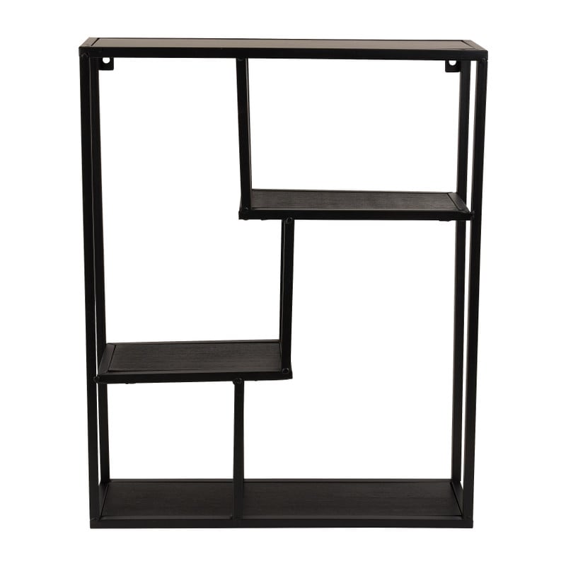 Wandkastje met 3 planken - 40x12x50 cm