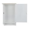 Halkastje FEZ - vintage look - 30x50x13,5 cm - wit