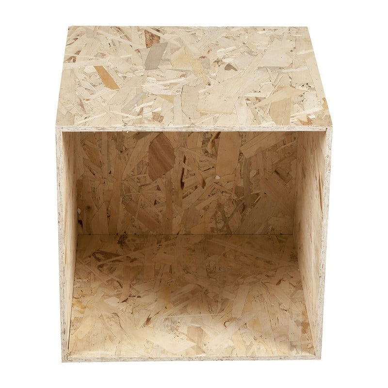 Kubus chipwood - 37x37x37 cm