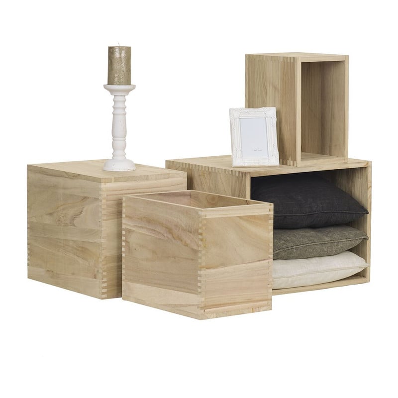Kubussen - set van 4
