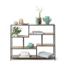 Vakkenkast Owen - metaal/MDF - 120x32x95 cm