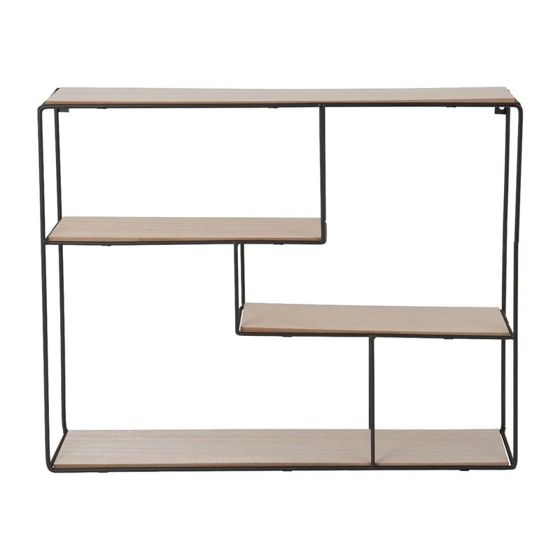 Wandkastje - 50x10x40 cm - zwart