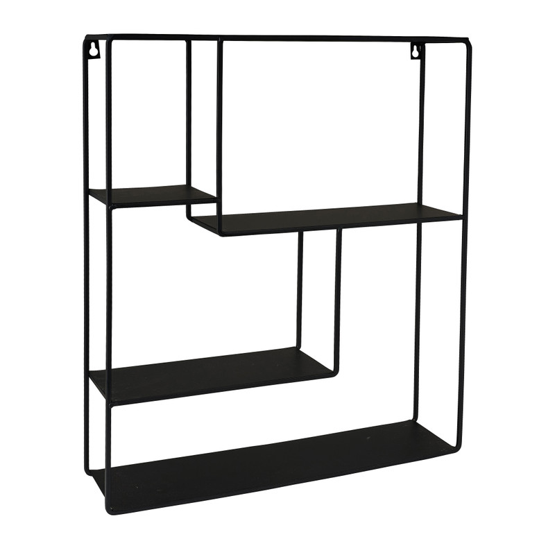 Wandkastje met 4 planken - 50x12x60 cm