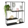 Wandkastje met 4 planken - 50x12x60 cm