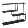Wandkastje met 3 planken - 50x10x40 cm
