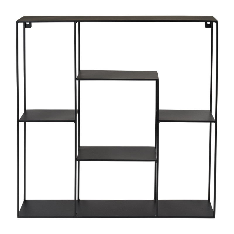 Wandkastje met 5 planken - 50 x 10 x 40 cm 