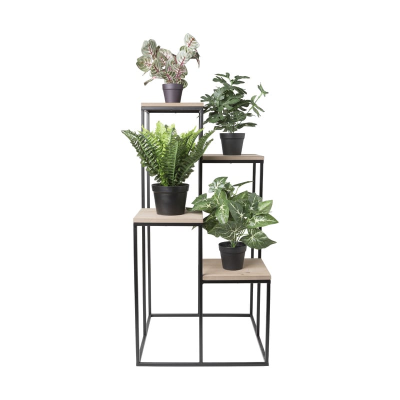 Plantentafel Isa - 4 etages - 40x40x80 cm