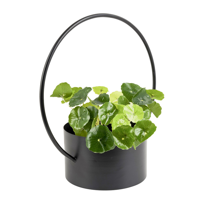 Bloempot met ronde beugel - ⌀28x36 cm