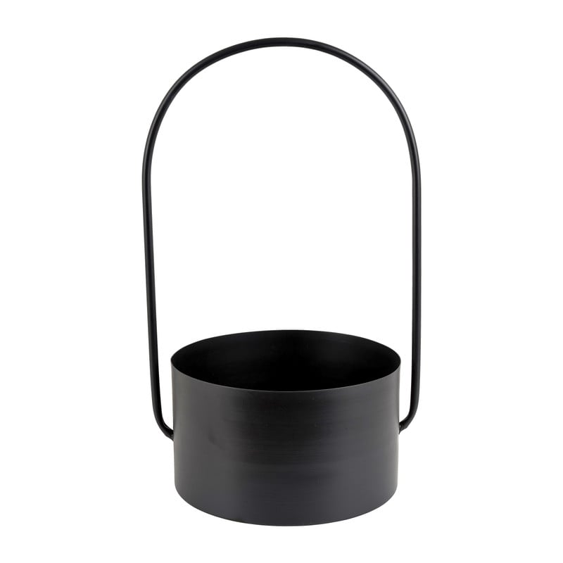 Bloempot met ronde beugel - ⌀26.5x50 cm