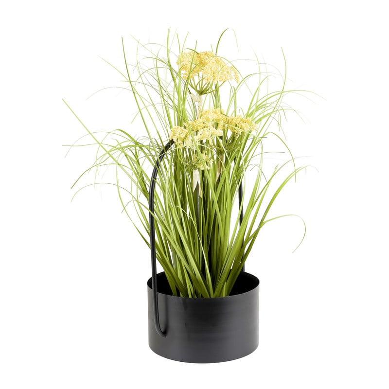 Bloempot met ronde beugel - ⌀26.5x50 cm