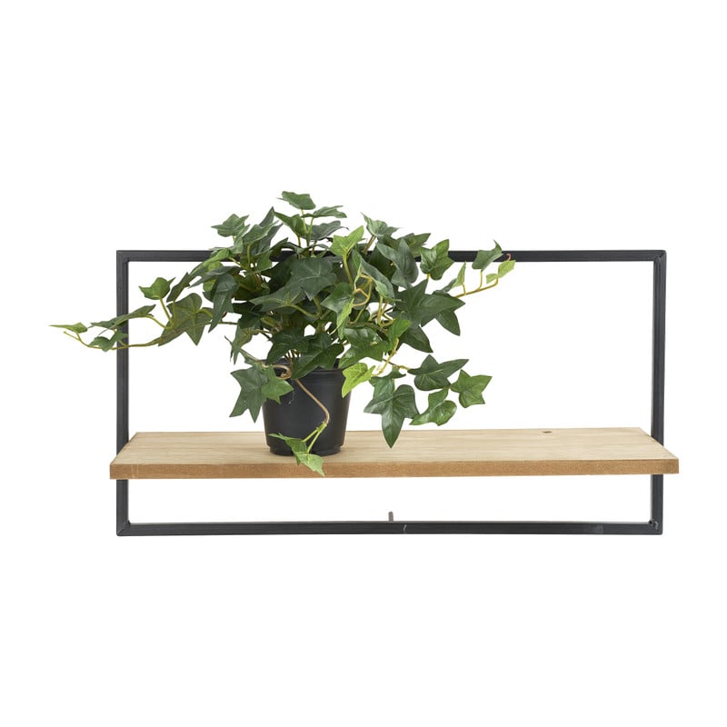 Wandrek met plankje - 48x15x25 cm