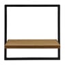 Wandrek met plankje - 25x15x25 cm