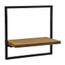 Wandrek met plankje - 25x15x25 cm