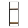 Wandrek met plankjes - 20x15x53 cm