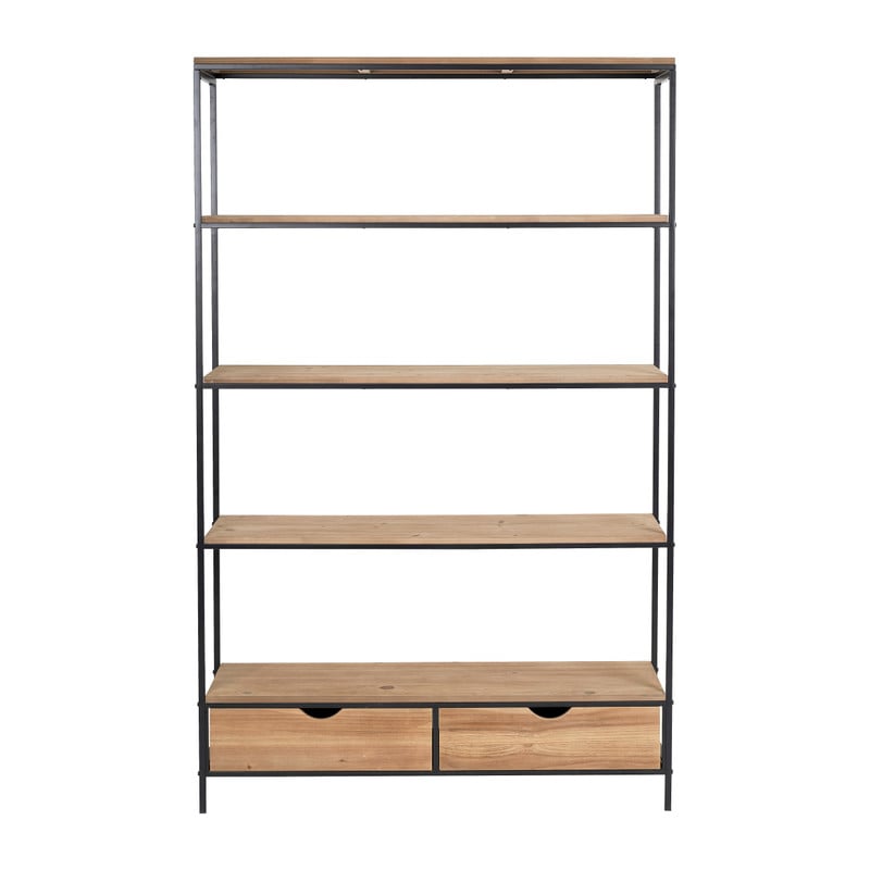 Kast Boris XL - 2 lades - 110x30x175 cm