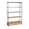 Kast Boris XL - 2 lades - 110x30x175 cm