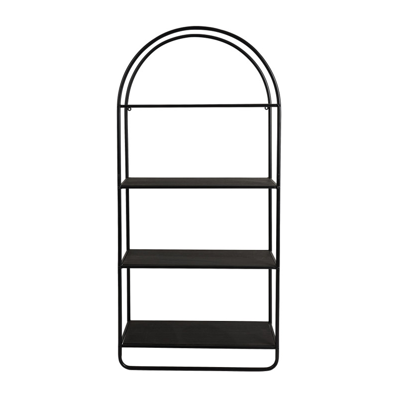 Vakkenkast ronde boog - 70x28x150 cm