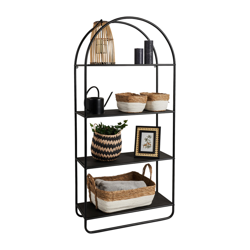 Vakkenkast ronde boog - 70x28x150 cm