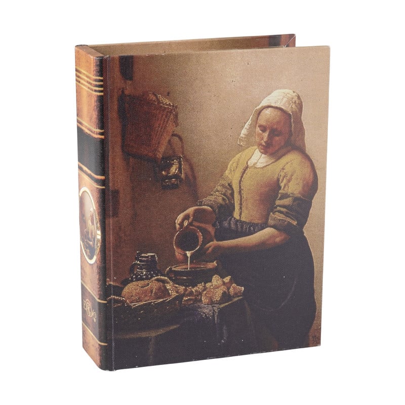 Opbergboek Melkmeisje - 18x6x24 cm