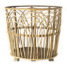 Rotan plantenbak - ø34x63 cm 