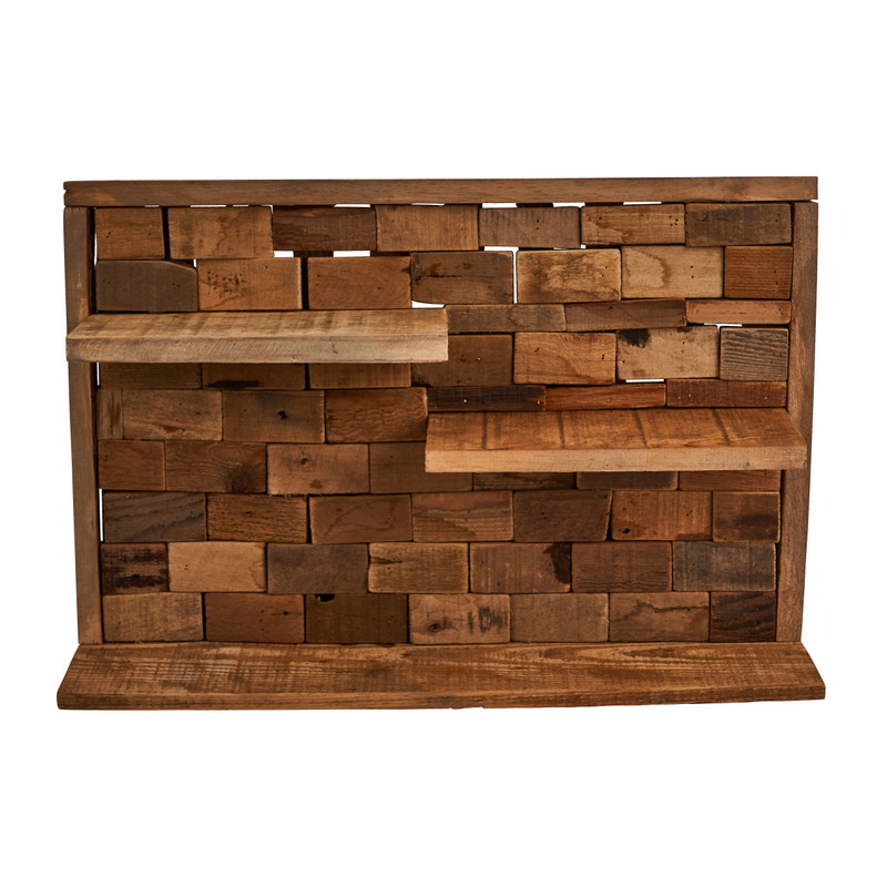 Recycle wandrek - 3 plankjes