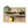 Recycle wandrek - 3 plankjes