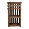 Recycle plantenbak met planken - 25x39x71cm