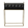 Plantenbak met gouden frame - 60x23x74cm