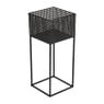 Plantenbak op voet metaal - 20x20x50 cm