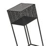Plantenbak op voet metaal - 20x20x50 cm