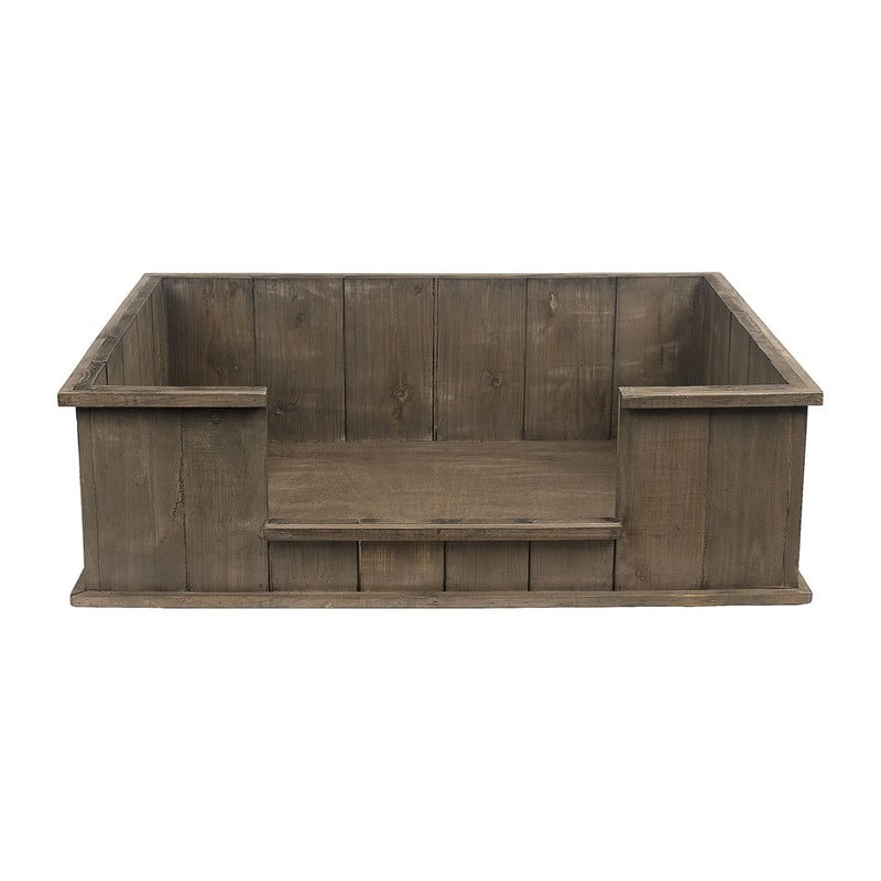 Hondenbed van steigerhout - 85x60 cm 