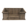 Hondenbed van steigerhout - 100x75 cm 