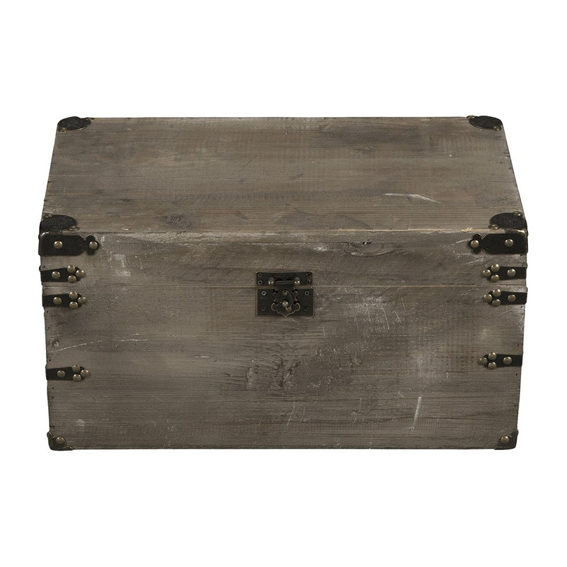 Sloophouten kist - 47x28x24 cm