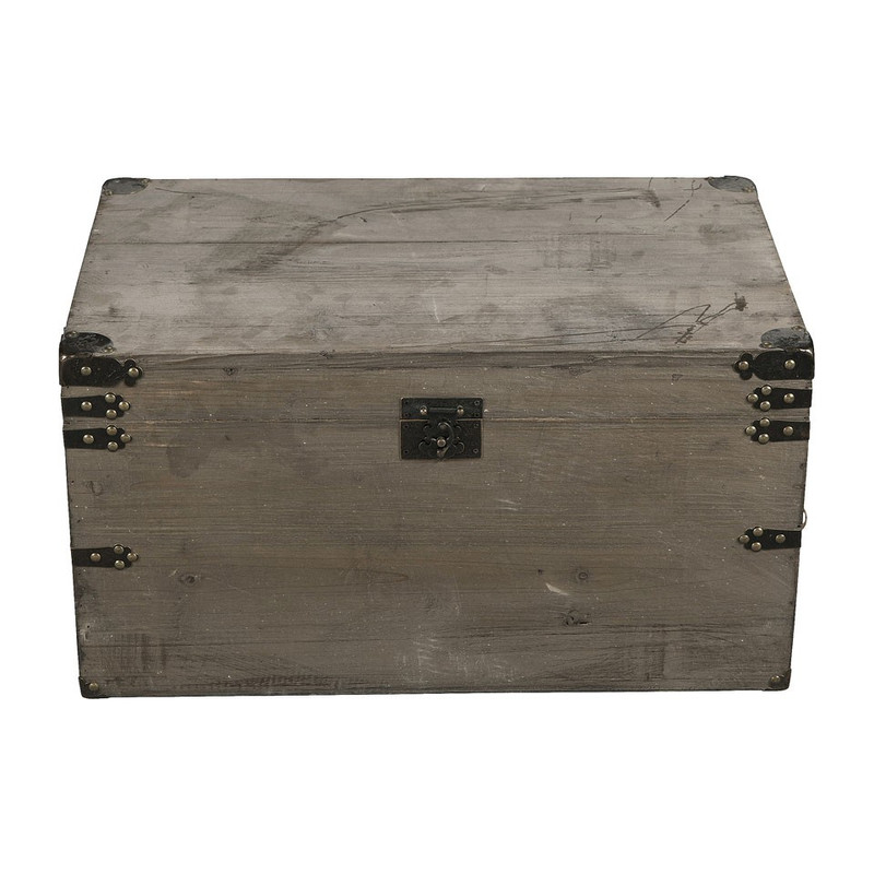 Sloophouten kist - 61.5x39x33 cm