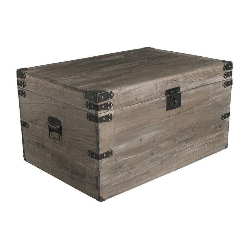 Sloophouten kist - 76x52x41.5 cm