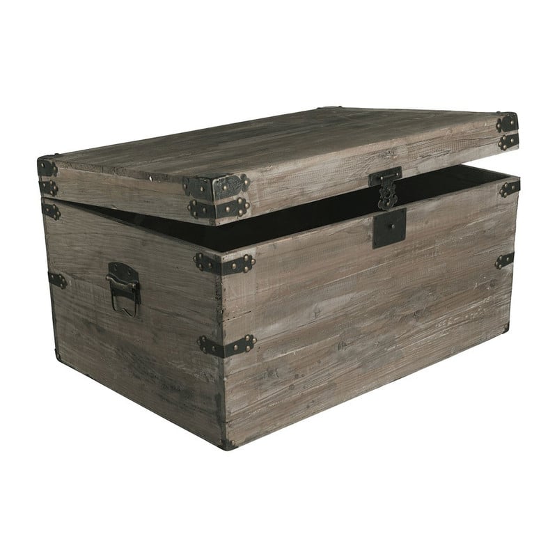 Sloophouten kist - 76x52x41.5 cm