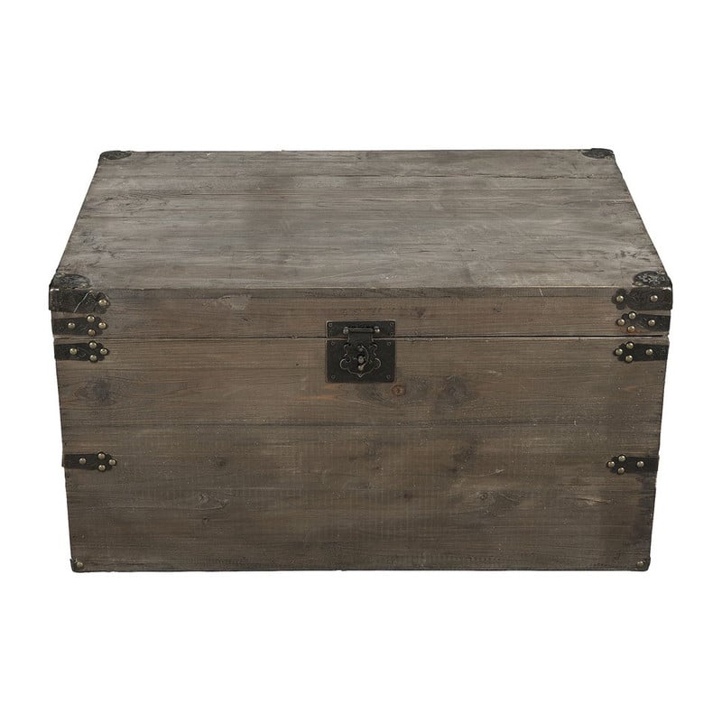 Sloophouten kist - 76x52x41.5 cm