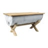 Salontafel recycle drum - 94x64x52 cm