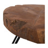 Bijzettafeltje recycle teak - 50x49 cm 