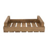 Tray met handvaten - recycled hout - 59x38x13 cm