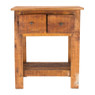 Recycle kastje twee lades 60x30x70cm