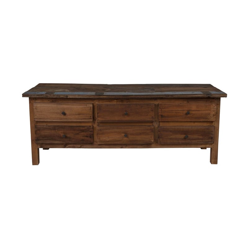 Recycle dressoir - 6 laden - 50x150x54